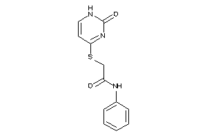 2-[(2-keto-1H-pyrimidin-4-yl)thio]-N-phenyl-acetamide