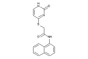 2-[(2-keto-1H-pyrimidin-4-yl)thio]-N-(1-naphthyl)acetamide