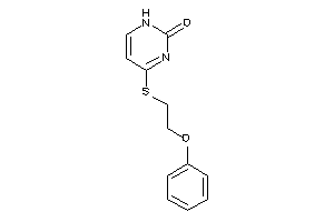 4-(2-phenoxyethylthio)-1H-pyrimidin-2-one