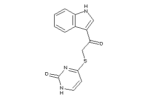 4-[[2-(1H-indol-3-yl)-2-keto-ethyl]thio]-1H-pyrimidin-2-one