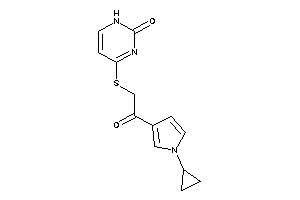 4-[[2-(1-cyclopropylpyrrol-3-yl)-2-keto-ethyl]thio]-1H-pyrimidin-2-one