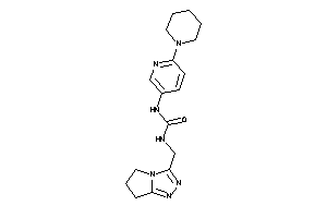 1-(6,7-dihydro-5H-pyrrolo[2,1-c][1,2,4]triazol-3-ylmethyl)-3-(6-piperidino-3-pyridyl)urea