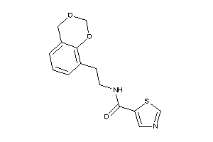 N-[2-(4H-1,3-benzodioxin-8-yl)ethyl]thiazole-5-carboxamide