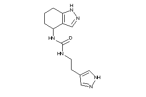 1-[2-(1H-pyrazol-4-yl)ethyl]-3-(4,5,6,7-tetrahydro-1H-indazol-4-yl)urea