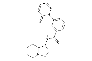 N-indolizidin-1-yl-3-(6-ketopyridazin-1-yl)benzamide