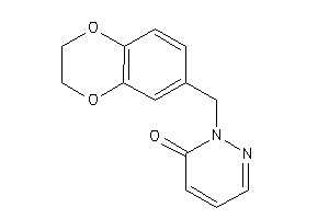 2-(2,3-dihydro-1,4-benzodioxin-6-ylmethyl)pyridazin-3-one