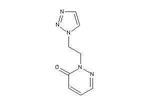 2-[2-(triazol-1-yl)ethyl]pyridazin-3-one