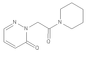 2-(2-keto-2-piperidino-ethyl)pyridazin-3-one