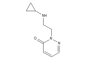 2-[2-(cyclopropylamino)ethyl]pyridazin-3-one