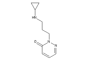 2-[3-(cyclopropylamino)propyl]pyridazin-3-one