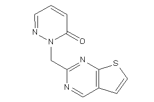 2-(thieno[2,3-d]pyrimidin-2-ylmethyl)pyridazin-3-one