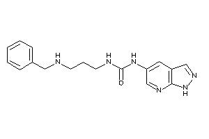 1-[3-(benzylamino)propyl]-3-(1H-pyrazolo[3,4-b]pyridin-5-yl)urea