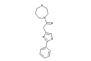 2-(2-phenylthiazol-4-yl)-1-(1,4-thiazepan-4-yl)ethanone