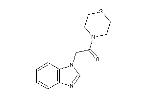 2-(benzimidazol-1-yl)-1-thiomorpholino-ethanone