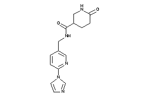 N-[(6-imidazol-1-yl-3-pyridyl)methyl]-6-keto-nipecotamide