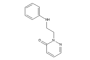 2-(2-anilinoethyl)pyridazin-3-one