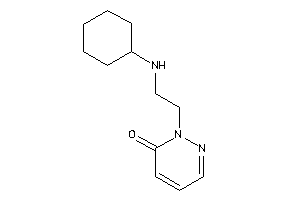 2-[2-(cyclohexylamino)ethyl]pyridazin-3-one