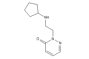 2-[2-(cyclopentylamino)ethyl]pyridazin-3-one