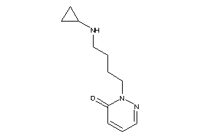 2-[4-(cyclopropylamino)butyl]pyridazin-3-one