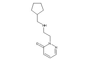 2-[2-(cyclopentylmethylamino)ethyl]pyridazin-3-one