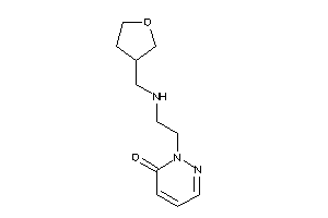 2-[2-(tetrahydrofuran-3-ylmethylamino)ethyl]pyridazin-3-one