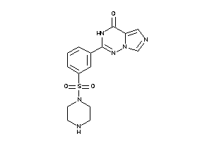 2-(3-piperazinosulfonylphenyl)-3H-imidazo[5,1-f][1,2,4]triazin-4-one