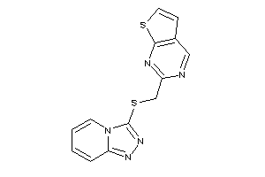 2-[([1,2,4]triazolo[4,3-a]pyridin-3-ylthio)methyl]thieno[2,3-d]pyrimidine