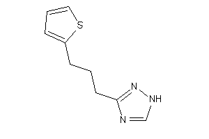 3-[3-(2-thienyl)propyl]-1H-1,2,4-triazole