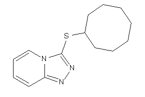 3-(cyclooctylthio)-[1,2,4]triazolo[4,3-a]pyridine