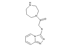 1-(1,4-diazepan-1-yl)-2-([1,2,4]triazolo[4,3-a]pyridin-3-ylthio)ethanone