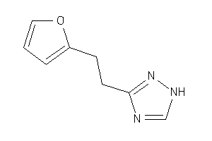 3-[2-(2-furyl)ethyl]-1H-1,2,4-triazole