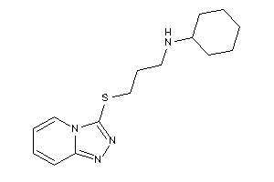 Cyclohexyl-[3-([1,2,4]triazolo[4,3-a]pyridin-3-ylthio)propyl]amine