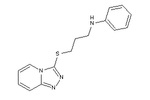 Phenyl-[3-([1,2,4]triazolo[4,3-a]pyridin-3-ylthio)propyl]amine