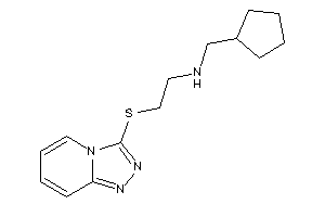 Cyclopentylmethyl-[2-([1,2,4]triazolo[4,3-a]pyridin-3-ylthio)ethyl]amine