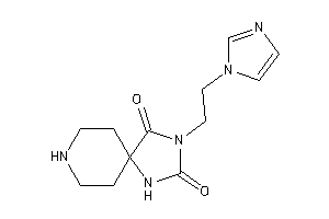 3-(2-imidazol-1-ylethyl)-1,3,8-triazaspiro[4.5]decane-2,4-quinone