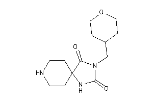3-(tetrahydropyran-4-ylmethyl)-1,3,8-triazaspiro[4.5]decane-2,4-quinone