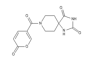 8-(6-ketopyran-3-carbonyl)-2,4,8-triazaspiro[4.5]decane-1,3-quinone