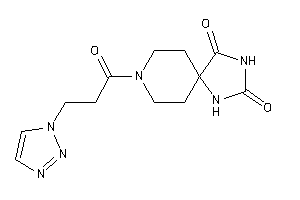 Image of 8-[3-(triazol-1-yl)propanoyl]-2,4,8-triazaspiro[4.5]decane-1,3-quinone
