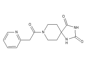 Image of 8-[2-(2-pyridyl)acetyl]-2,4,8-triazaspiro[4.5]decane-1,3-quinone
