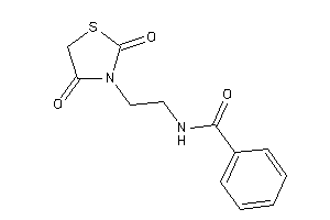 N-[2-(2,4-diketothiazolidin-3-yl)ethyl]benzamide