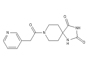 Image of 8-[2-(3-pyridyl)acetyl]-2,4,8-triazaspiro[4.5]decane-1,3-quinone