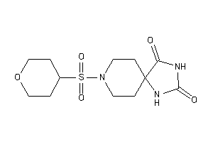 8-tetrahydropyran-4-ylsulfonyl-2,4,8-triazaspiro[4.5]decane-1,3-quinone
