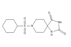 Image of 8-cyclohexylsulfonyl-2,4,8-triazaspiro[4.5]decane-1,3-quinone