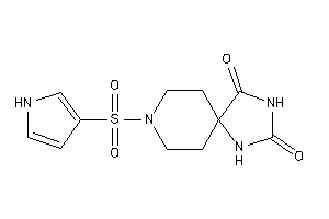8-(1H-pyrrol-3-ylsulfonyl)-2,4,8-triazaspiro[4.5]decane-1,3-quinone