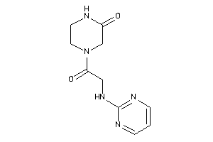 4-[2-(2-pyrimidylamino)acetyl]piperazin-2-one