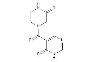 5-(3-ketopiperazine-1-carbonyl)-1H-pyrimidin-6-one