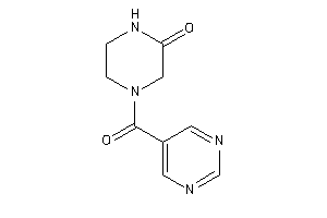 4-(pyrimidine-5-carbonyl)piperazin-2-one