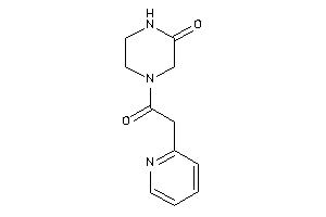 4-[2-(2-pyridyl)acetyl]piperazin-2-one