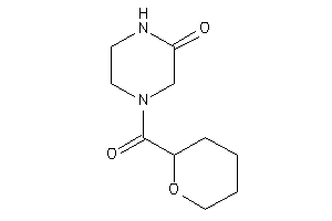4-(tetrahydropyran-2-carbonyl)piperazin-2-one