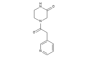 4-[2-(3-pyridyl)acetyl]piperazin-2-one